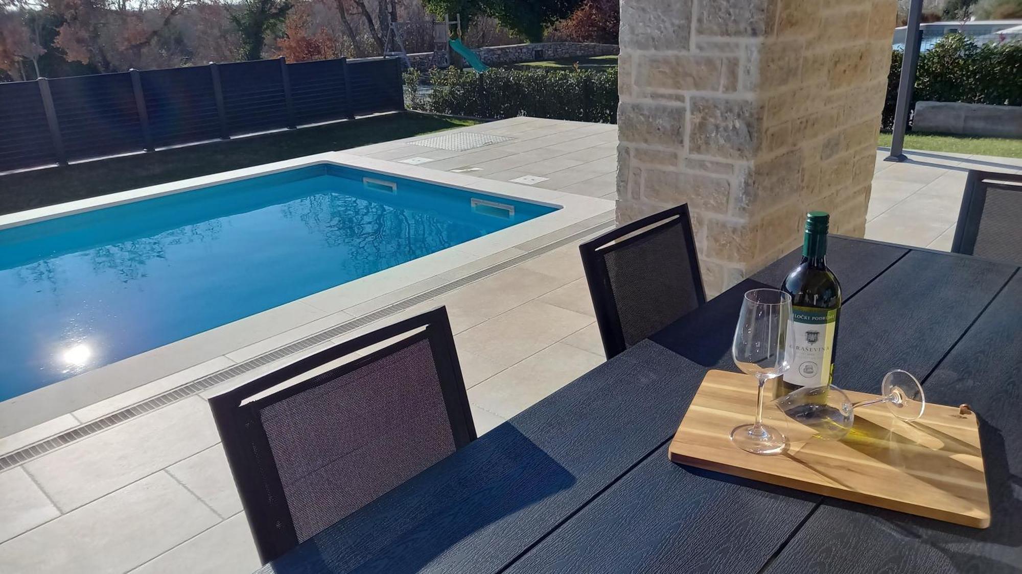 Villa Oskar Istrien Sveti Lovreč Pazenatički Exterior foto