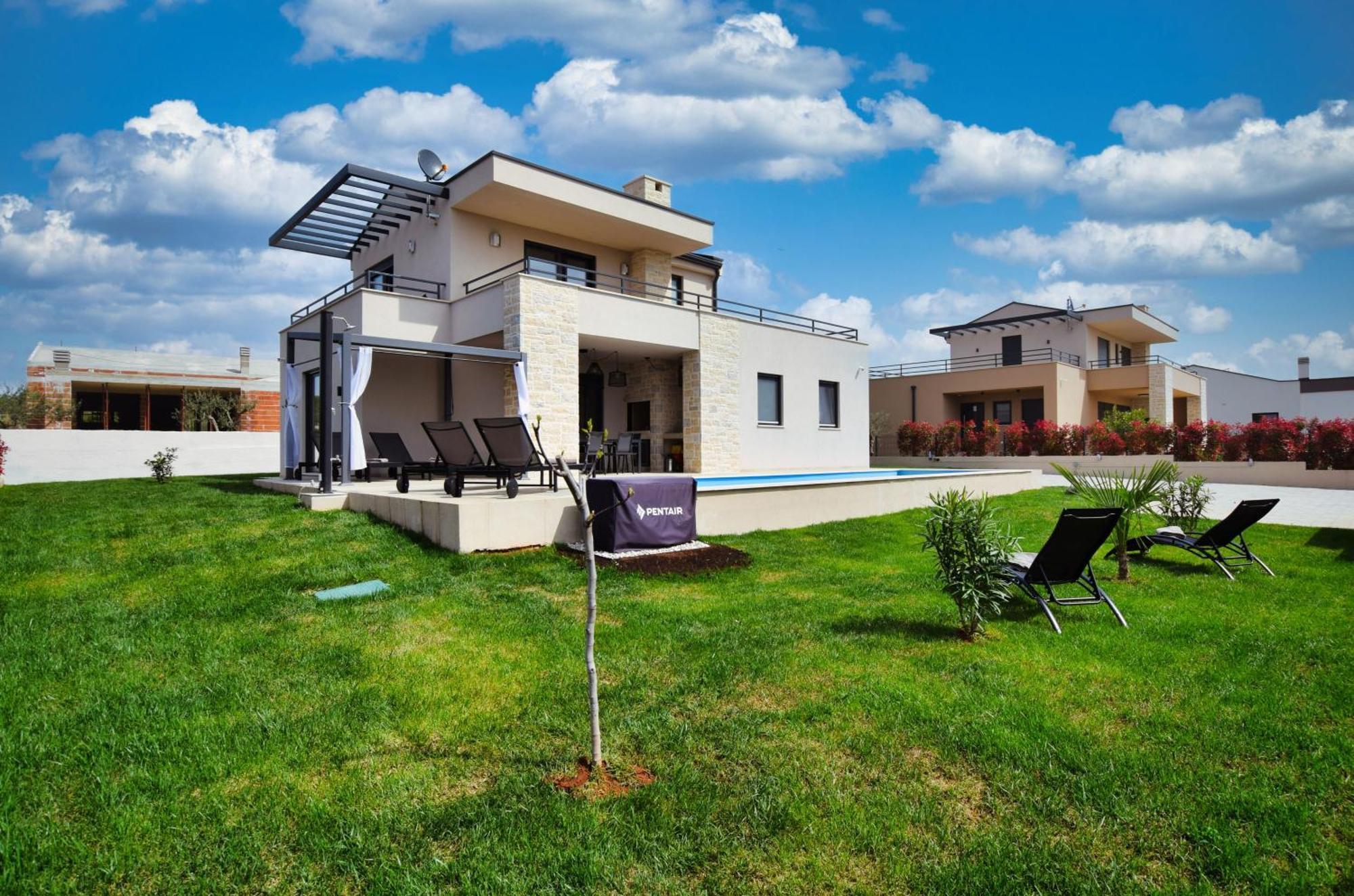 Villa Oskar Istrien Sveti Lovreč Pazenatički Exterior foto