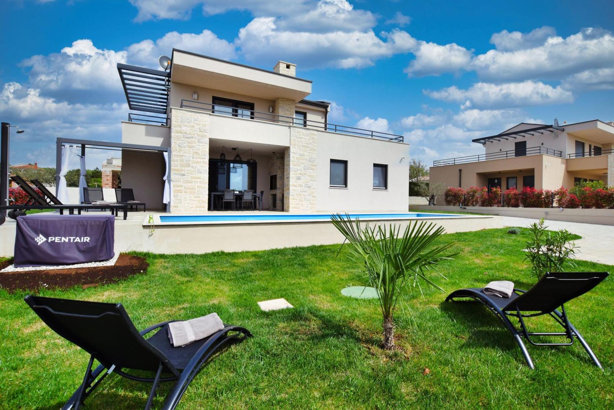 Villa Oskar Istrien Sveti Lovreč Pazenatički Exterior foto
